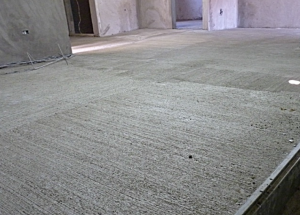 Piso vassourado
